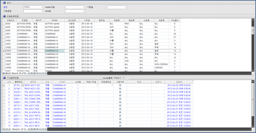 모델 BOM 등록